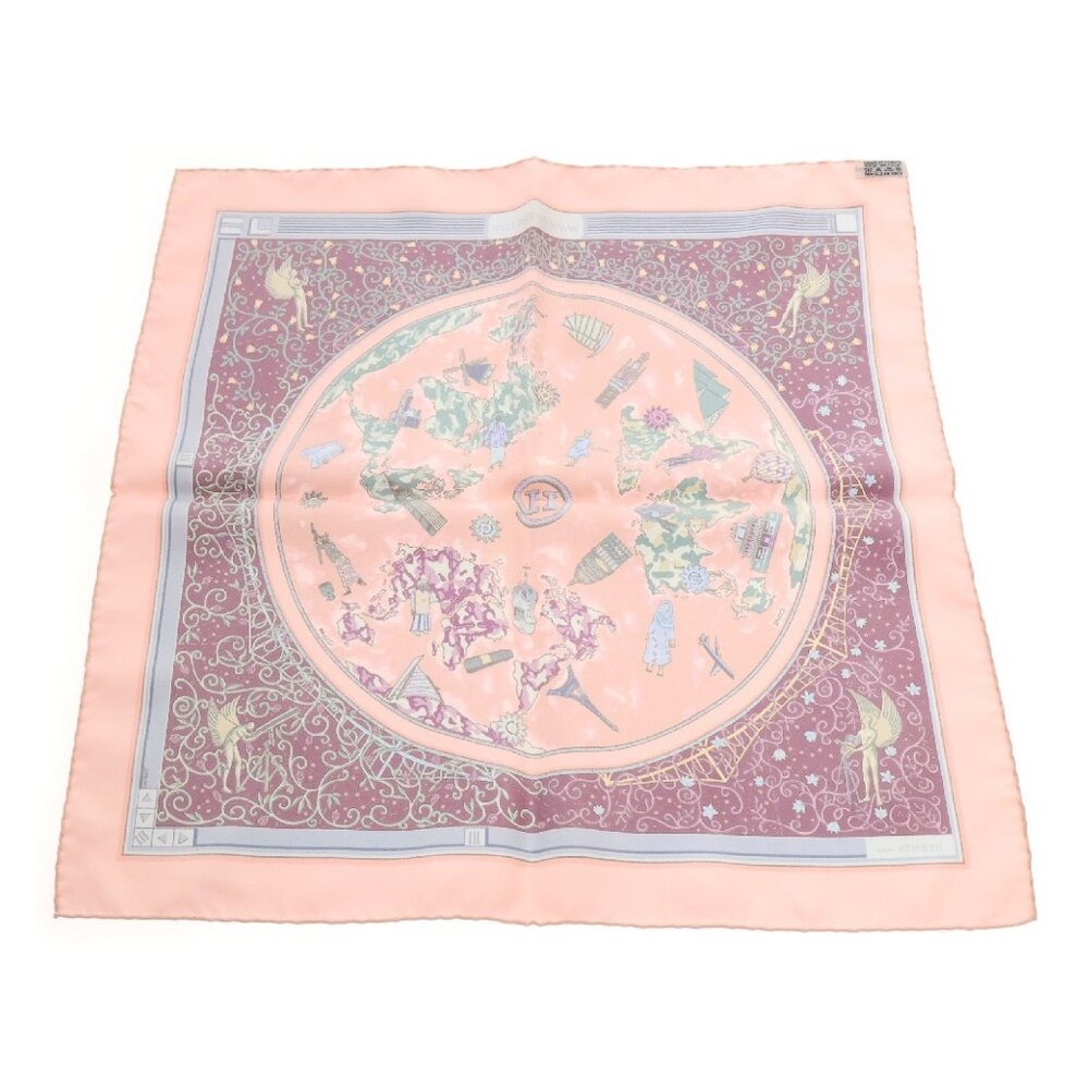 Hrmes.Com World Map Scarf - image 2